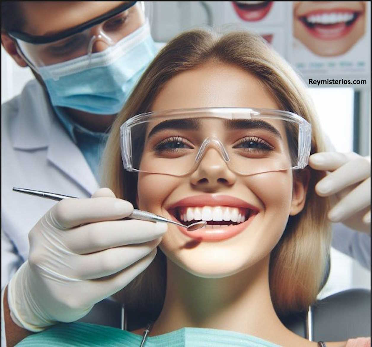 imagen de un dentista atendiendo a un paciente